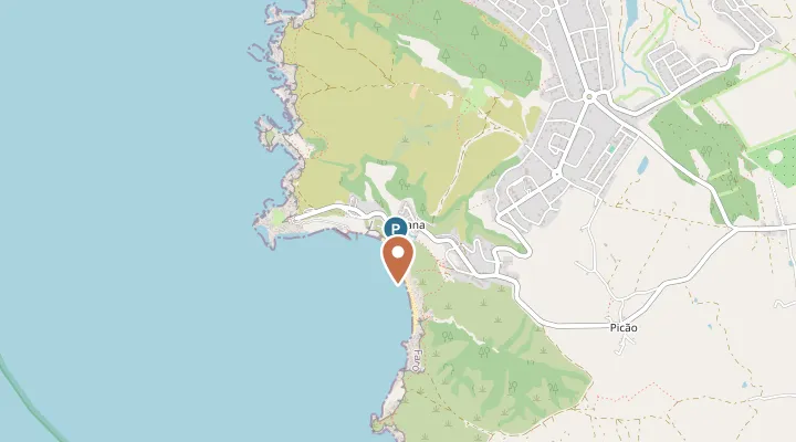 Map showing the location of Praia da Arrifana